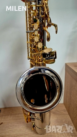 Алт Саксофон Ново , снимка 3 - Духови инструменти - 52671434