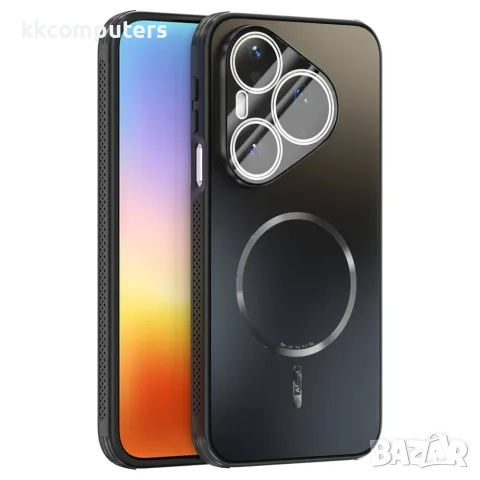 Калъф за Huawei Pura 90s Pro / Pura 90 Pro ABEEL Магнитен TPU + PC с Матиран Гръб, Охлаждащ Дизайн, 