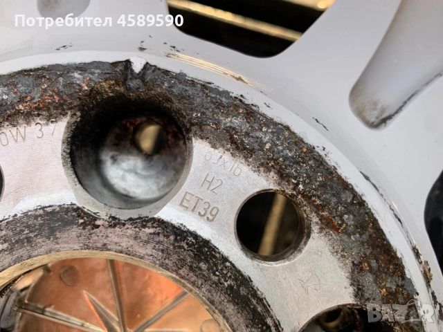 4бр.Алуминиеви джанти 16цола 5x112 ET39 за Mercedes C-Class(2007-2023),A-Class,B-Class,CLA, снимка 14 - Гуми и джанти - 51804046