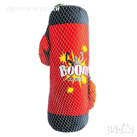 Голяма Боксова круша с ръкавици, за бокс, 67 см, снимка 1