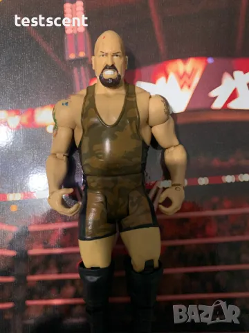 Екшън фигура WWE Big Show Грамадата WWE Mattel Camouflage basic series играчка figure, снимка 4 - Колекции - 48430031