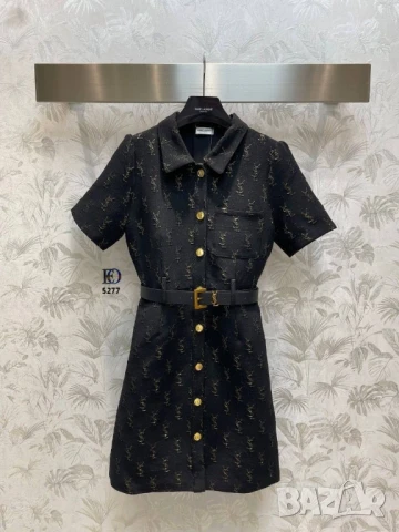 рокля тип риза ysl saint laurent , снимка 4 - Рокли - 51041200