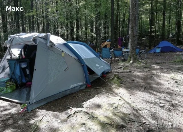 Надуваема палатка Quechua Air
Seconds 4 XL (Decathlon) - отлично
сьстояние, снимка 11 - Палатки - 56037277
