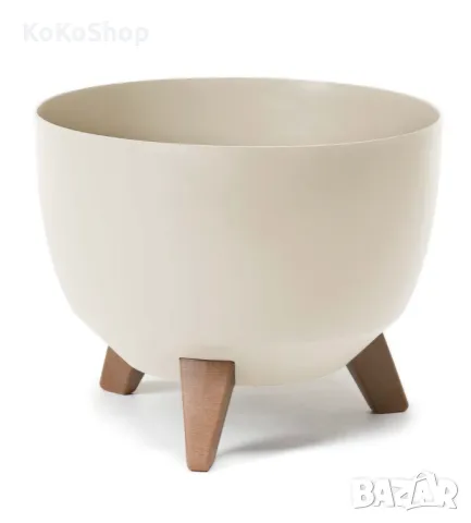 Кашпа- 39.9х20.5 см./кашпа на крачета/пластмасова кашпа