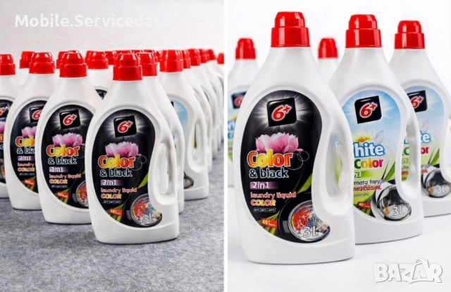 ПРОМО! Течен препарат за пране 3Л – Color / White – ТОП ЦЕНА!, снимка 3 - Други стоки за дома - 54061650