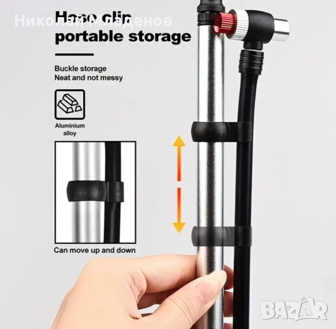 Помпа високо налягане за велосипедни вилки и амортисьори - 300 psi, снимка 4 - Аксесоари за велосипеди - 51790765