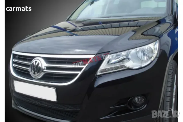 Вежди за фарове за VW Tiguan (2007-2017) - EU - Черни