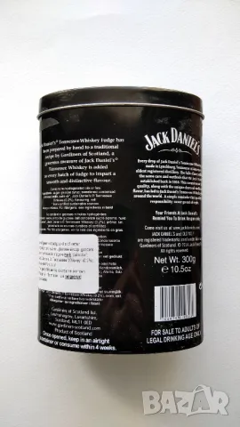 Метална кутия от шоколадови бонбони Jack Daniel's Джак Даниелс, снимка 3 - Колекции - 47850105