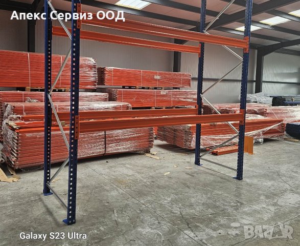 Палетни стелажи на ТОП цени! , снимка 2 - Стелажи и щандове - 42122770