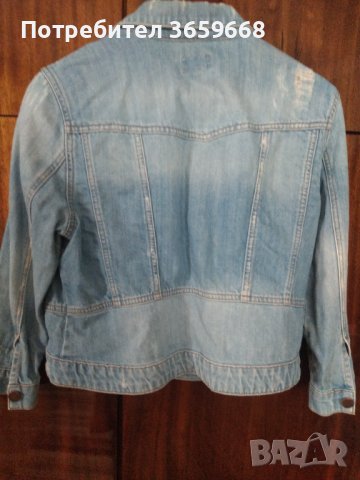 Дамско дънково яке,размер 16(42-44), снимка 4 - Якета - 42101017