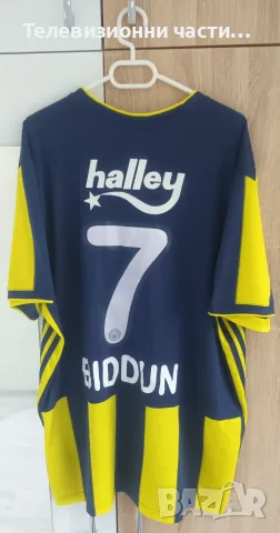 Оригинална футболна тениска Fenerbahce домакински екип 2018/2019 Adidas CG0683,размер XXL , снимка 2 - Спортни дрехи, екипи - 55980507