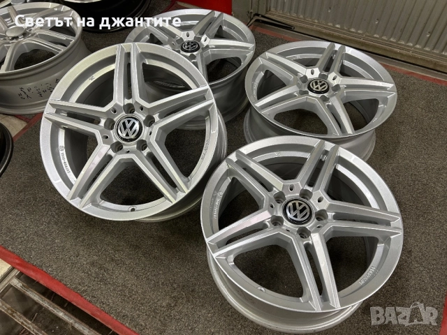Джанти 17 Цола 5х112 VW Golf 5 6 7 Touaran Caddy T Roc  , снимка 3 - Гуми и джанти - 52453493