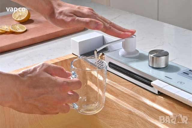 Дъб натур - Мултифункционална кухненска мивка с двоен водопад , снимка 10 - Мивки - 52130617