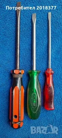 Stanley/Alarm - прави отвертки , снимка 1