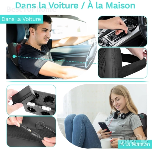 Масажна възглавница , снимка 7 - Друга електроника - 52052626