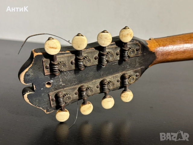 Стара Италианска Мандолина, снимка 6 - Струнни инструменти - 52917630