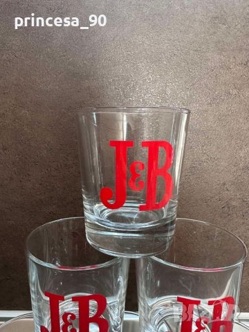 Нови чаши за уиски J&B, снимка 2 - Чаши - 44223579