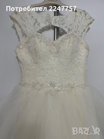 Булченска рокля размер S, снимка 2 - Сватбени рокли - 42167889