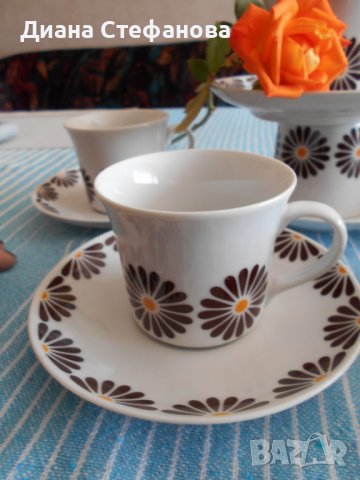 Сервиз за кафе чешки порцелан, снимка 2 - Чаши - 38370815