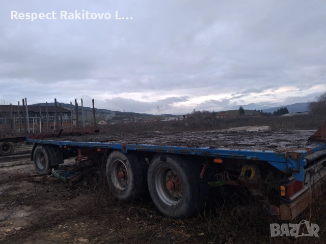 Триосно ремарке платформа , снимка 6 - Ремаркета - 52776121