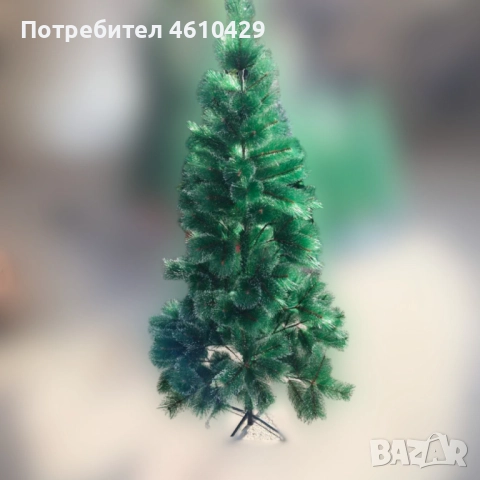 Заснежена елха с метална стойка, снимка 4 - Декорация за дома - 52450852