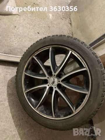 Зимни гуми 225 45 17 с джанти AEZ, снимка 4 - Гуми и джанти - 52383026