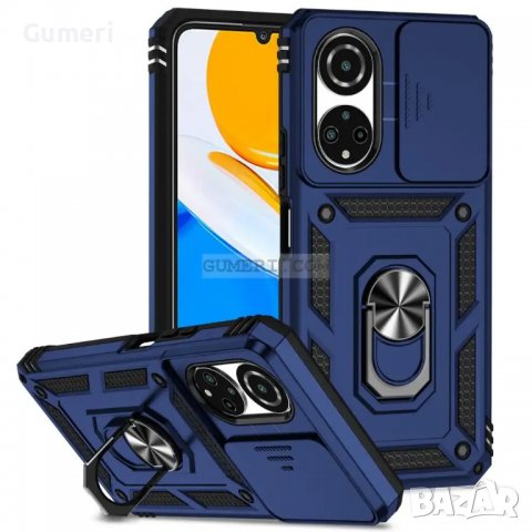 Huawei Honor X7 - Противоударен Хибриден Кейс с Капак и Ринг, снимка 2 - Калъфи, кейсове - 38372416