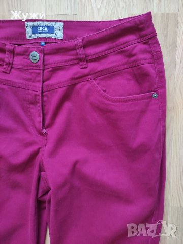 Дамски панталон тип дънки Л размер, снимка 4 - Дънки - 37146023