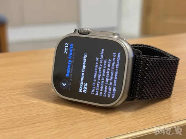 Apple watch ultra 1 , снимка 4 - Смарт часовници - 56406189