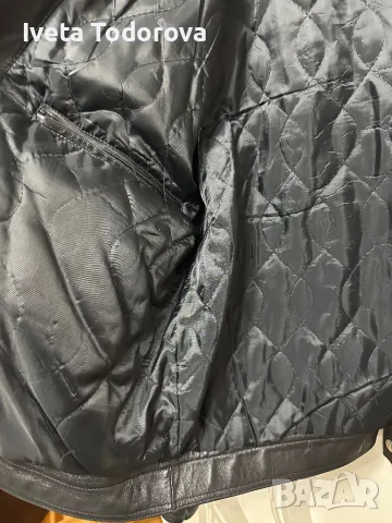 Кожено яке, снимка 4 - Якета - 48285535