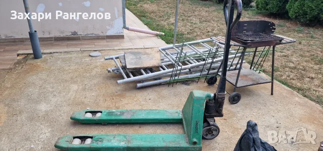 🏗️ ТРАНСПАЛЕТНА ПАЛЕТНА КОЛИЧКА 2,5 ТОНА – НАПЪЛНО ИЗПРАВНА, снимка 3 - Индустриална техника - 56160348