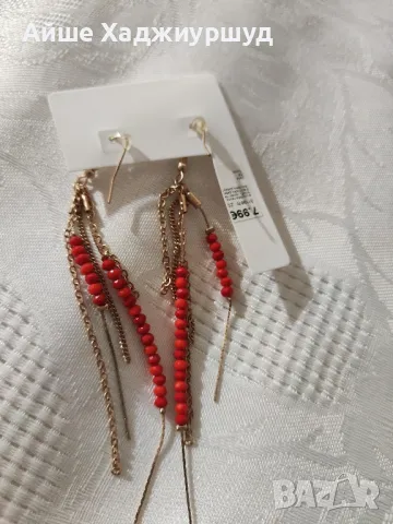 Дамски обеци , снимка 3 - Обеци - 49765606