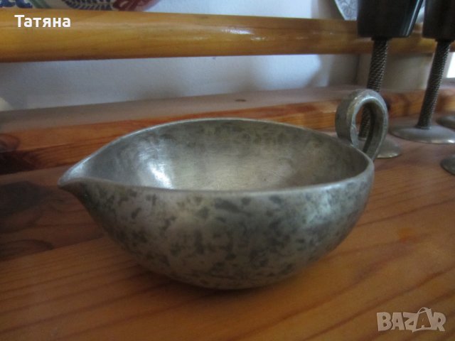 Кристални канички за съхранение на дестилиран  алкохол,ХАЛБИ„ „КАНА„ И  ЧИНИЯ ЗА СТЕНА ОТ ZINK, снимка 6 - Декорация за дома - 31866623