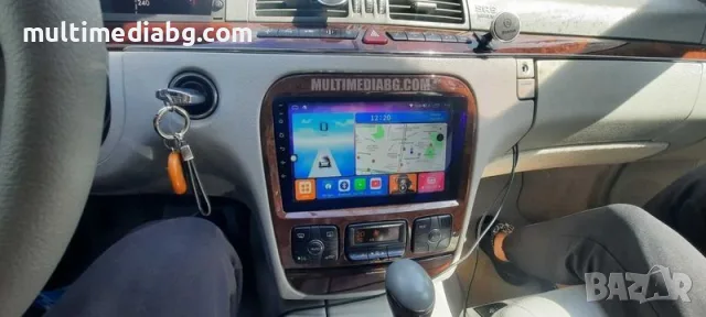 Mercedes S class W220 1998г-2005г Мултимедия Навигация Android, снимка 4 - Аксесоари и консумативи - 49855443