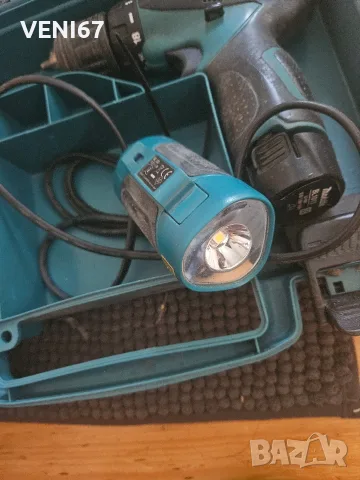 Makita 10.8 Li ion Винтоверт , снимка 2 - Куфари с инструменти - 55837480