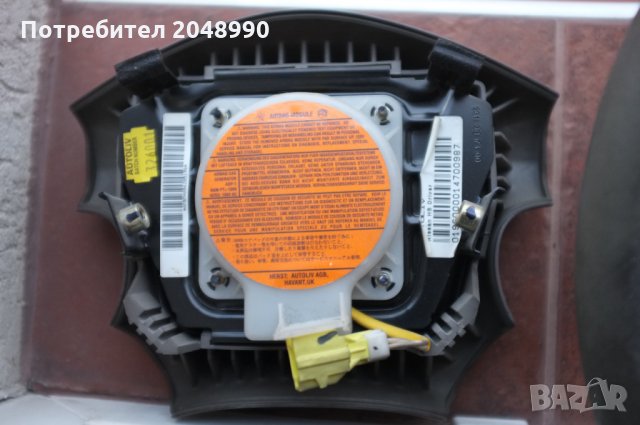 Волан с въздушна възглавница за Нисан Микра К11 от 2000 г. продавам, снимка 2 - Части - 35189752