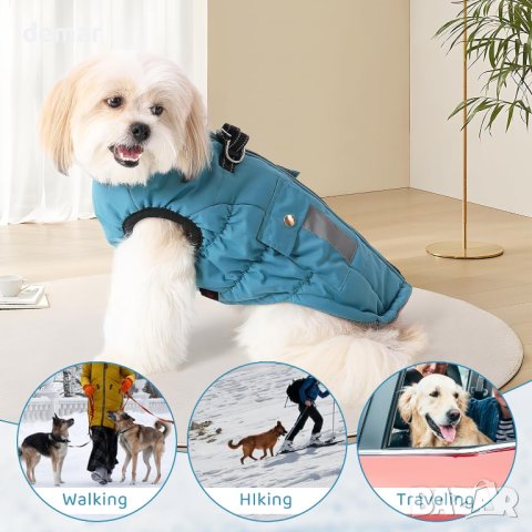 Poseca Зимно палто за кучета, XXL, снимка 5 - За кучета - 42836067