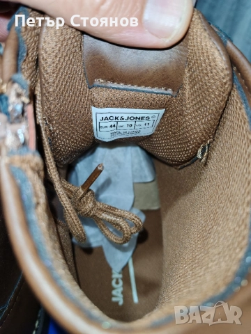 Удобни мъжки боти на марката Jack&Jones №44, снимка 6 - Мъжки боти - 52522955