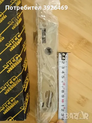 Секретна брава за врата с патрон за алуминиева дограма, снимка 2 - Входни врати - 48576296