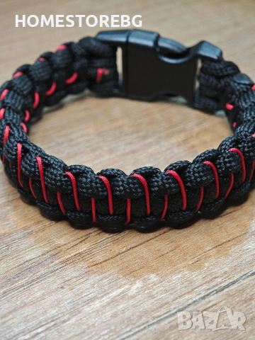 Изработка на Paracord гривни и ключодържатели във всякакви форми, снимка 7 - Гривни - 54002864