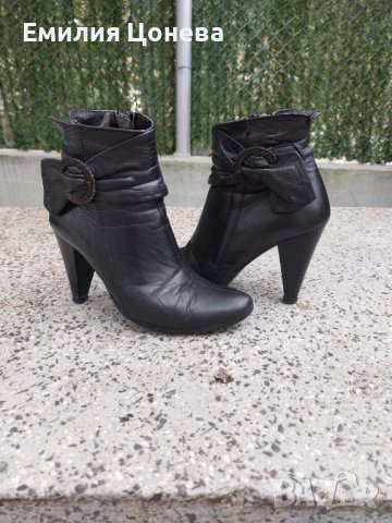 Боти естествена кожа 