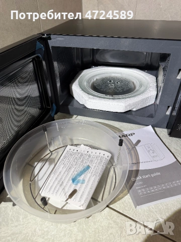 микровълнова фурна SHARP YC-GG02 – нова, снимка 7 - Микровълнови - 53294817