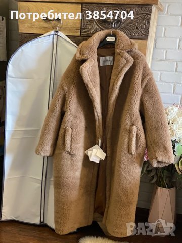 Палто камилска вълна+кашмир* teddy bear max mara Icon coat, снимка 7 - Палта, манта - 42365963