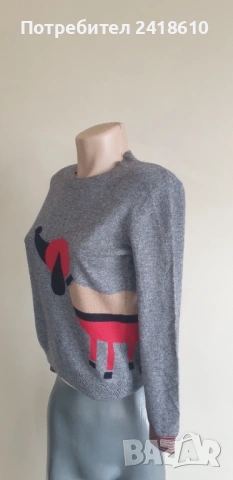 Burberry Brit  Wool / Cashmere Knit Womens Size M НОВО! ОРИГИНАЛ! Дамски Пуловер , снимка 9 - Блузи с дълъг ръкав и пуловери - 53210897