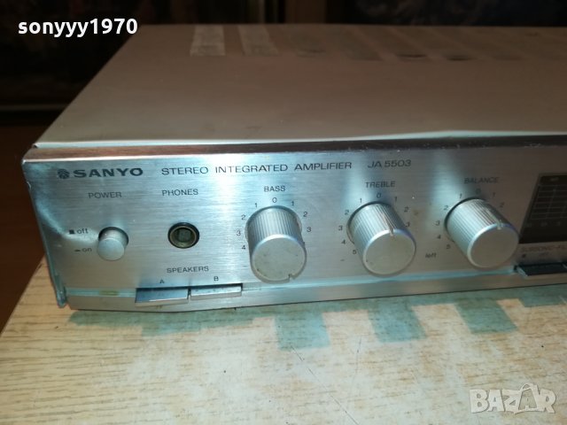 sanyo ja5503 amplifier made in japan 1703212002, снимка 15 - Ресийвъри, усилватели, смесителни пултове - 32201439