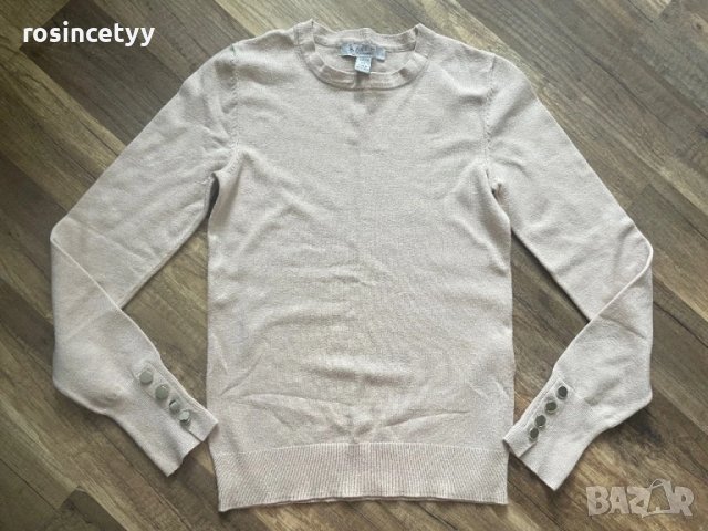 Бежова блузка, снимка 7 - Блузи с дълъг ръкав и пуловери - 50455018