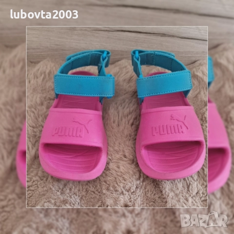 Puma 33 номер Детски оригинални сандали за момиче 