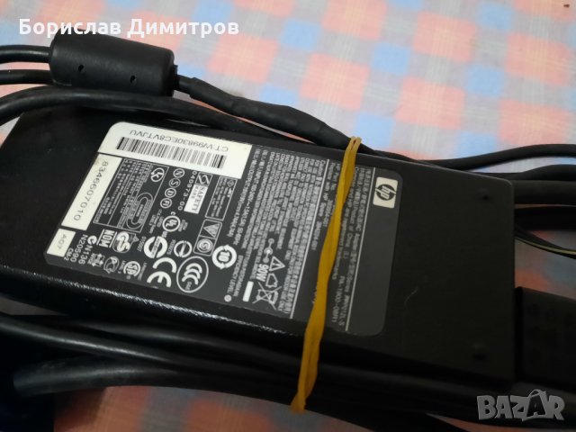 Продавам оригинално зарядно за лаптоп HP, снимка 4 - Части за лаптопи - 35602688