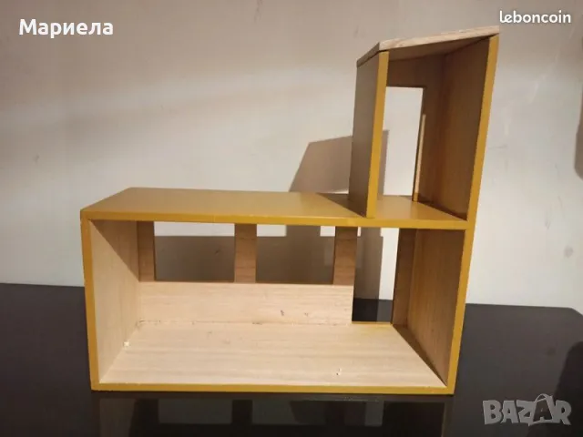 Къща за игра /декорация , Дървен рафт Размер 40x16x39cm, снимка 4 - Етажерки - 48662953