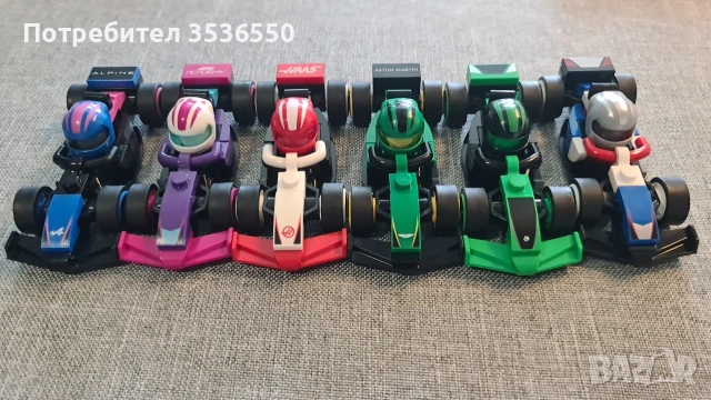 Lego Formula 1 Minifigures пълна колекция, снимка 5 - Конструктори - 54227716